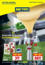 Gazetka promocyjna Metro - GastroJournal - Gazetka - ważna od 05.05 do 05.05.2021 - strona 1 - produkty: decke, edelstahl, eis, hollandaise, lieferservice, lukull, Metro, Rauch, reis, sauce, sauce hollandaise, spargel, Ti