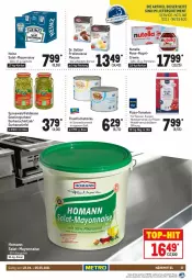 Gazetka promocyjna Metro - GastroJournal - Gazetka - ważna od 05.05 do 05.05.2021 - strona 17 - produkty: bag-in-box, blume, blumen, blumenöl, creme, Dr. Oetker, eimer, eis, fisch, gewürz, Gewürzgurke, gewürzgurken, gurke, gurken, heinz, homann, LG, lieferservice, mayonnaise, Metro, mousse, nudel, Nudelgericht, nuss, nutella, pizza, reis, sac, saft, salat, sauce, saucen, schnitzel, sonnenblume, sonnenblumen, sonnenblumenöl, suppe, suppen, thunfisch, Ti, tomate, tomaten, würfel, Yo