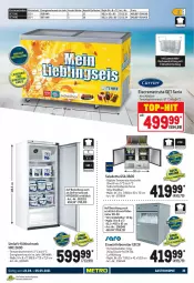 Gazetka promocyjna Metro - GastroJournal - Gazetka - ważna od 05.05 do 05.05.2021 - strona 35 - produkty: Bau, Behälter, creme, eis, eiscreme, eiswürfel, eiswürfelbereiter, gefrierschrank, korb, kühlschrank, Rauch, reis, Schrank, Ti, würfel