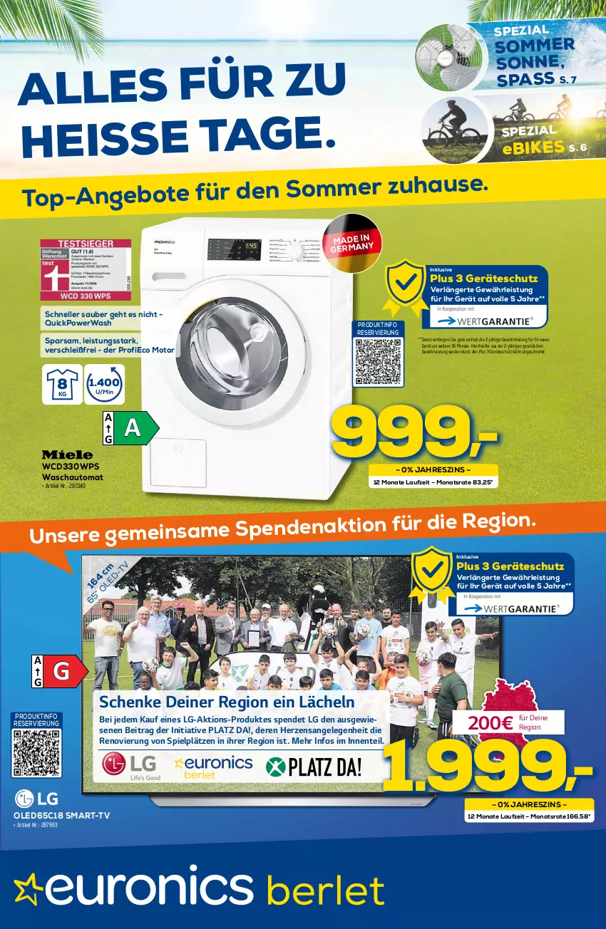 Aktueller Prospekt Euronics - Achtung!  - von 07.07 bis 14.07.2021 - strona 1