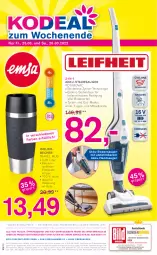 Gazetka promocyjna Kodi - Prospekte - Gazetka - ważna od 24.03 do 24.03.2022 - strona 8 - produkty: akku, Akku-Staubsauger, angebot, angebote, auto, Becher, beutel, bodensauger, bürste, edelstahl, eis, Elektro, elle, isolierbecher, möbel, Reinigung, reis, staubsauger, teller, Ti