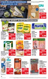 Gazetka promocyjna Kaufland - Gazetka - ważna od 17.08 do 17.08.2022 - strona 20 - produkty: angebot, auer, aufschnitt, bacon, Bau, Bauer, bett, Dorade, filet, fisch, frischkäse, Geflügel, gutfried, Käse, landjäger, leberwurst, leerdammer, Loose, mac, milch, natur, pute, putenbrust, quäse, Sauermilchkäse, schafskäse, Schal, Schale, schinken, schnittkäse, snack, Spezi, spitzenqualität, Ti, tisch, wiesbauer, wiesenhof, wurst, wurst in selbstbedienung, ziegenfrischkäse, ZTE