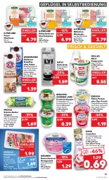 Gazetka promocyjna Kaufland - Gazetka - ważna od 17.08 do 17.08.2022 - strona 21 - produkty: aioli, angebot, angebote, bärenmarke, Becher, brustfilet, butter, buttermilch, creme, drink, eis, eiskaffee, exquisa, filet, fitline, frischkäse, frischkäsezubereitung, frucht, fruchtjoghurt, Geflügel, gin, grill, hafer, Haferdrink, hähnchenbrust, hähnchenbrustfilet, hering, Herings, ilag, joghur, joghurt, kaffee, kakao, Käse, knoblauch, kräuter, kräuter-butter, meggle, milch, mit oder ohne knoblauch, Müller, natur, purland, pute, Putenoberkeule, rama, rama cremefine, reine buttermilch, rezept, ring, salat, Schal, Schale, schnitten, schoko, Skyr, steak, steaks, Ti