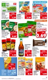 Gazetka promocyjna Kaufland - Gazetka - ważna od 17.08 do 17.08.2022 - strona 23 - produkty: angebot, angebote, Berger, beutel, bohne, bohnen, Brei, Datteln, eis, erbsen, essig, feinschmecker, filet, fisch, frosta, Garten, gartenerbsen, geback, hafer, hähnchenschenkel, haselnuss, henkel, iglo, Kaiser, kakao, karotten, knorr, kräuter, kressi, maggi, milch, milchreis, mondamin, müsli, Müsliriegel, natur, nuss, Ofen, reis, riegel, salat, sauce, schenkel, schlemmer-filet, seeberger, suppe, Ti, tiefkühlkost, vanille