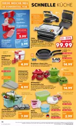 Gazetka promocyjna Kaufland - Gazetka - ważna od 17.08 do 17.08.2022 - strona 34 - produkty: angebot, angebote, Behälter, bratpfanne, decke, Deckel, edelstahl, einkaufskorb, eis, elle, geschirr, grill, grillfläche, henkel, herdarten, Kocher, kontaktgrill, korb, küche, latte, lebensmittel, leine, LG, messer, mikrowelle, nudel, pfanne, reis, Signal, spaghetti, Speisebehälter, spülmaschinen, suppe, suppen, tasse, tefal, Ti, wasser, Zerkleinerer, ZTE