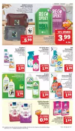 Gazetka promocyjna Marktkauf - Prospekt - Gazetka - ważna od 18.02 do 18.02.2023 - strona 22 - produkty: Air Wick, Bad, biff, bio, biozidprodukte, Bref, Clin, deka, Dr. Beckmann, eis, ente, entkalker, flasche, Frosch, Geflügel, Germ, geschirr, geschirrspülmittel, gin, heitmann, hundenahrung, korb, limo, natur, natura, Rauch, reiniger, reis, rind, rwe, snack, sprühflasche, spülmittel, Ti, vita, wäschekorb, WICK, ZTE
