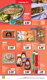 Gazetka promocyjna Lidl - Aktionsprospekt - Gazetka - ważna od 27.04 do 27.04.2024 - strona 12 - produkty: ACC, brause, ciabatta, dessert, dulano, eis, Eis Dessert, elle, Focaccia, forelle, Gelatelli, grill, hinterschinken, Käse, Käsekrainer, Meister, ndk, Ofen, preisvorteil, reis, rel, rezept, rezepte, sauce, Schal, Schale, schinken, spargel, steinofen, Ti, wiener