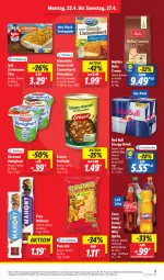 Gazetka promocyjna Lidl - Aktionsprospekt - Gazetka - ważna od 27.04 do 27.04.2024 - strona 15 - produkty: aktionspreis, almighur, almighurt, Alpenhain, angebot, bella crema, bohne, bohnen, camembert, cola, coupon, dip, drink, ehrmann, ehrmann almighurt, eintöpfe, eis, elle, energy drink, erasco, fanta, filet, hirtenkäse, iglo, Käse, melitta, Mezzo Mix, papier, pom-bär, red bull, reis, sprite, teller, Ti, ZTE