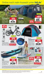 Gazetka promocyjna Lidl - Aktionsprospekt - Gazetka - ważna od 27.04 do 27.04.2024 - strona 23 - produkty: Abba, akku, angebot, angebote, Bau, bollerwagen, Campingtisch, crivit, dell, E-Bike, eimer, eis, elle, erde, hocker, Kajak, korb, möbel, Mode, ndk, nexus, prophete, reis, rel, ring, rwe, Schal, Schale, Tasche, telefon, Ti, tisch, tragetasche, uhr, Zelt