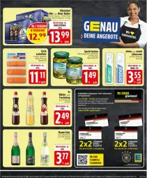 Gazetka promocyjna Edeka - Prospekte - Gazetka - ważna od 29.08 do 29.08.2026 - strona 27 - produkty: alkohol, ball, bier, Blüte, creme, deka, eis, elmex, ente, filet, filets, flasche, frucht, Fußball, gewinnspiel, gurke, gurken, lachs, lachsfilet, lachsfilets, mac, mönchshof, mumm, natur, radler, reis, sekt, sirup, specht, Ti, Yo, zahncreme, ZTE
