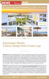 Gazetka promocyjna Rewe Reisen - Reiseprospekt - Gazetka - ważna od 25.02 do 25.02.2022 - strona 6 - produkty: Bad, buch, decke, deka, eier, eis, Elan, elle, ente, Garten, handtücher, Heu, Kinder, Kinderpool, Liege, möbel, pool, reis, rel, rezept, Ria, rum, Schal, schirme, Ti, tücher, uhr