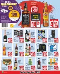 Gazetka promocyjna Edeka - Angebote der Woche - Gazetka - ważna od 22.04 do 22.04.2023 - strona 14 - produkty: Alwa, buch, cider, cola, deka, drink, eis, flasche, frucht, gallo, getränk, getränke, goldkrone, ice tea, jack daniel, jack daniel's, johnnie walker, kräuter, krone, kuemmerling, lack, limo, limonade, merl, Michel Schneider, mineralwasser, Mio Mio, monster, Monster Energy, orange, orangen, pfanne, Pfanner, reis, rioja, rotwein, scotch, scotch whisky, söhnlein, somersby, Spezi, Tchibo, Ti, walser, wasser, wein, weine, Weißwein, whisky, wilthener, zitrone, zitronen, ZTE