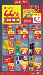 Gazetka promocyjna Aldi Nord - Von Montag - Gazetka - ważna od 30.08 do 30.08.2025 - strona 31 - produkty: Ben’s Original, beutel, cola, cracker, drink, eis, elle, express-reis, filet, filets, flasche, gin, hawesta, hering, Herings, heringsfilets, irish whiskey, LG, lorenz, nudel, Nudelgericht, red bull, reis, ring, sauce, snack, snacks, Sun Snacks, teller, Ti, tullamore, whiskey, Yum Yum, ZTE, zucker