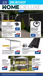 Gazetka promocyjna Aldi Nord - Von Montag - Gazetka - ważna od 30.08 do 30.08.2025 - strona 32 - produkty: auer, auto, beleuchtung, eis, elle, Garten, Hohlkammerplatte, kopfstütze, latte, led-beleuchtung, ndk, pavillon, pool, Reinigung, reis, Ria, Schal, Schale, Sport, Terrassenüberdachung, Ti, tisch, Whirlpool, Windschutz