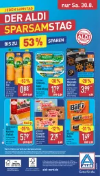 Gazetka promocyjna Aldi Nord - Von Montag - Gazetka - ważna od 30.08 do 30.08.2025 - strona 36 - produkty: aldi, auer, aus der tiefkühlung, auto, batterie, batterien, bifi, coppenrath, flasche, gin, Käse, kuchen, magazin, milka, milkana, papier, tee, telefon, Ti, volvic, ZTE