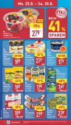 Gazetka promocyjna Aldi Nord - Von Montag - Gazetka - ważna od 30.08 do 30.08.2025 - strona 6 - produkty: Alpenhain, antipasti, asti, Becher, butter, cin, eis, finesse, fleisch, géramont, gin, grill, Grillkäse, herta, herta finesse, Käse, käsetheke, kerrygold, kräuter, kräuterbutter, leerdammer, meggle, milch, mozzarella, Reibekäse, rel, Spezi, Ti, weichkäse, wurst, ZTE