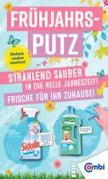 Gazetka promocyjna Combi - Prospekte - Gazetka - ważna od 09.03 do 09.03.2024 - strona 1 - produkty: allzweckreiniger, eier, eis, flasche, mac, Meister, meister proper, reifen, reiniger, sidolin, wasser, weck