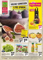 Gazetka promocyjna Edeka - Angebote der Woche - Gazetka - ważna od 30.09 do 30.09.2023 - strona 6 - produkty: Abtei, Astra, coupon, coupons, deka, eis, ente, Feigen, flasche, florette, frucht, Garten, Innocent, Kaki, kopfsalat, lebensmittel, mandarine, mandarinen, obst, orange, pet-flasche, rabatt-coupon, reis, ring, rosen, saft, salat, speyer, Stiegl, Ti, wagner, Wild, ZTE