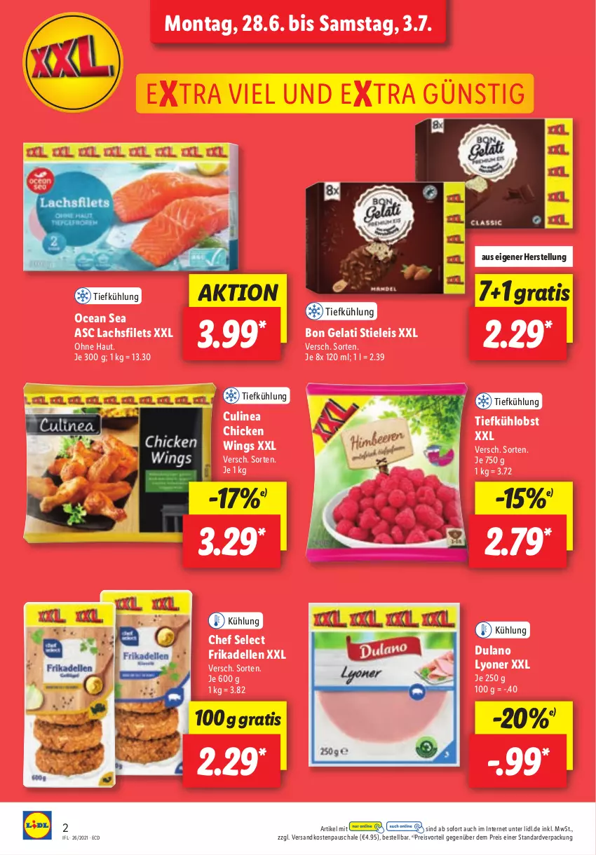 Aktueller Prospekt Lidl - Aktionsprospekt - von 28.06 bis 03.07.2021 - strona 2