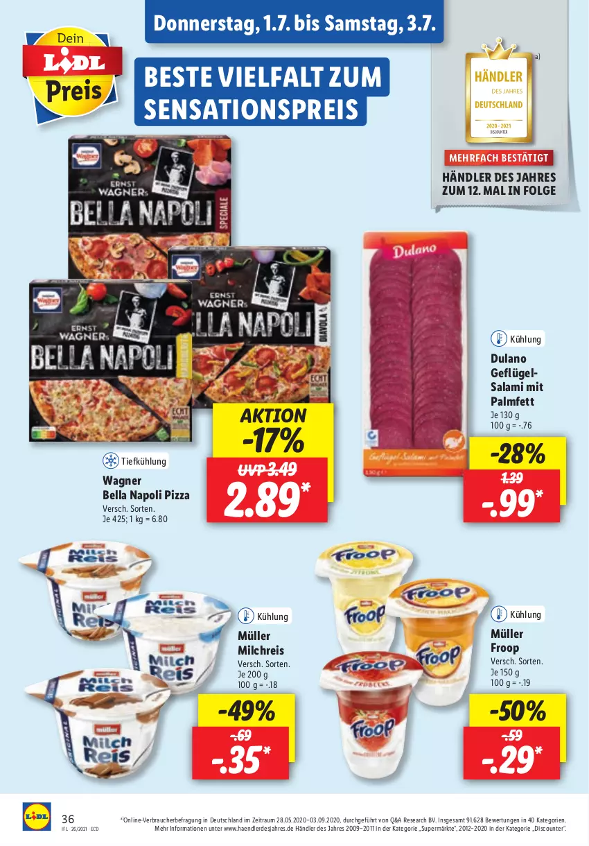 Aktueller Prospekt Lidl - Aktionsprospekt - von 28.06 bis 03.07.2021 - strona 36