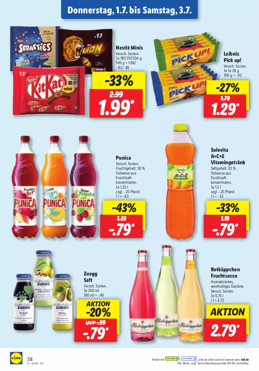 Aktueller Prospekt Lidl - Aktionsprospekt - von 28.06 bis 03.07.2021 - strona 38