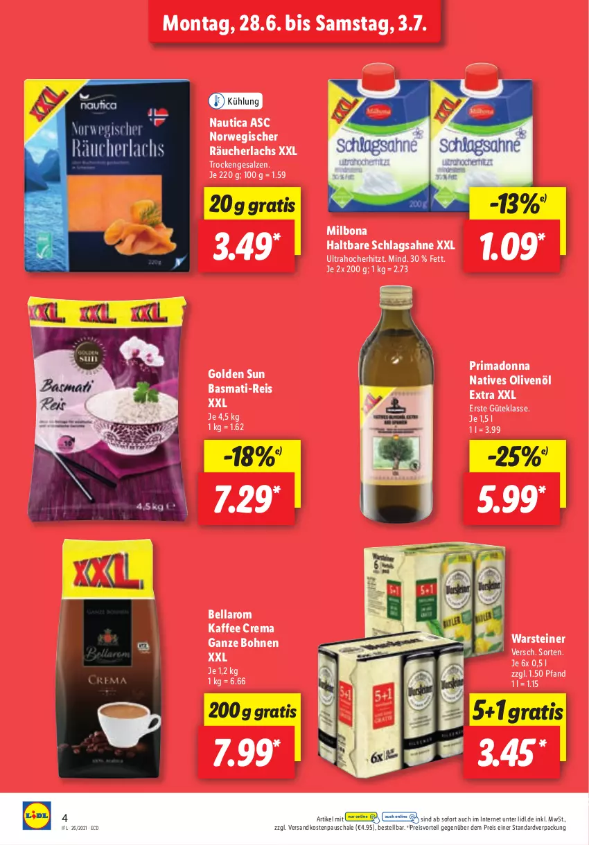 Aktueller Prospekt Lidl - Aktionsprospekt - von 28.06 bis 03.07.2021 - strona 4