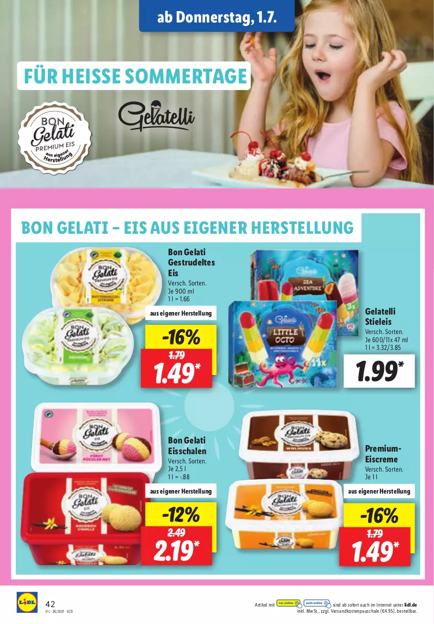 Aktueller Prospekt Lidl - Aktionsprospekt - von 28.06 bis 03.07.2021 - strona 42