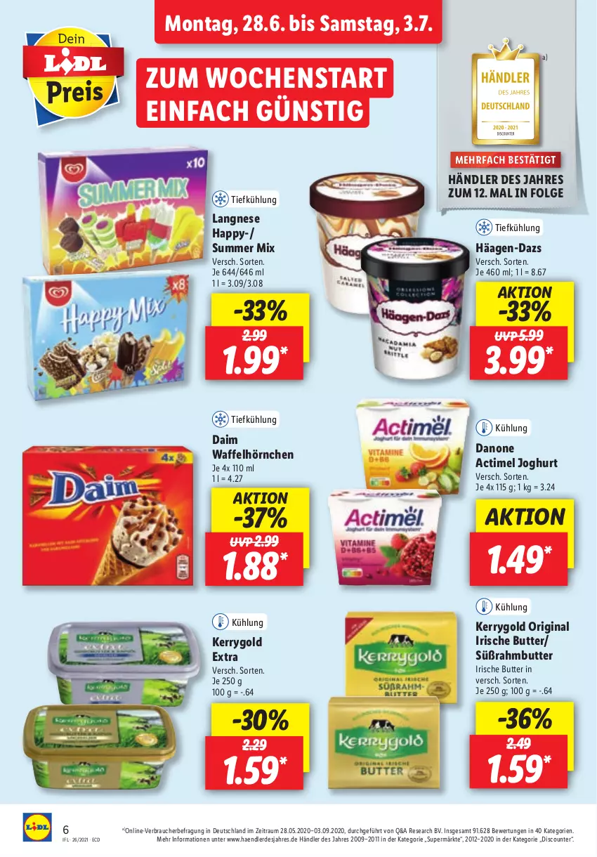 Aktueller Prospekt Lidl - Aktionsprospekt - von 28.06 bis 03.07.2021 - strona 6