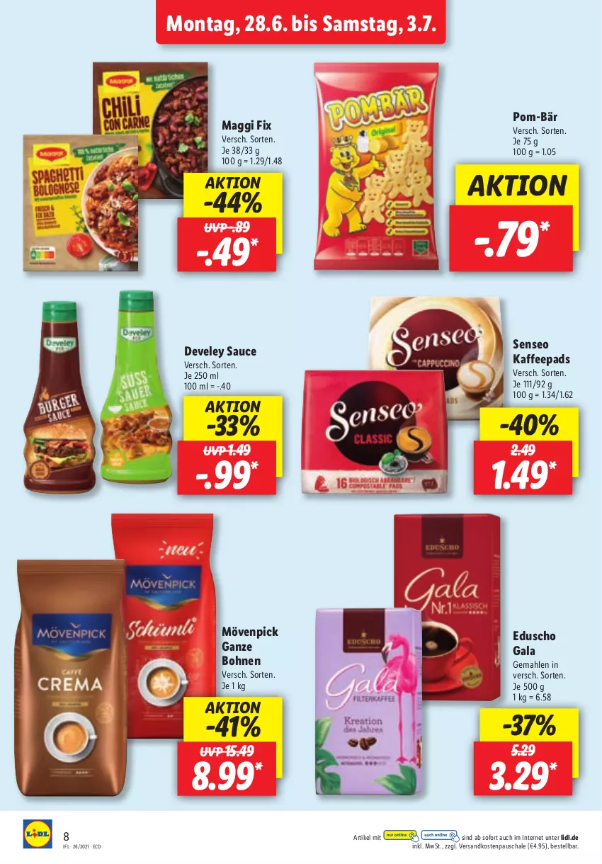 Aktueller Prospekt Lidl - Aktionsprospekt - von 28.06 bis 03.07.2021 - strona 8