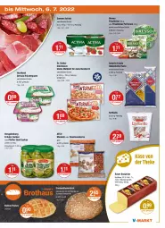 Gazetka promocyjna Vmarkt - V-Markt - Gazetka - ważna od 06.07 do 06.07.2022 - strona 23 - produkty: activia, auer, Bau, Bauer, Becher, beutel, blume, blumen, bresso, brot, danone, danone activia, Dr. Oetker, frischkäse, gervais, gurke, gurken, hartkäse, haselnuss, hengstenberg, hochland, intermezzo, italienische pasta, Käse, kräuter, leine, mandel, mandeln, nuss, pasta, pfeffer, quark, raffaello, senf, sonnenblume, sonnenblumen, Sonnenblumenbrot, Sonnenblumenkerne, Ti