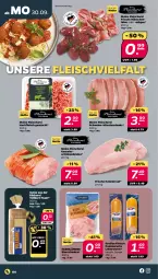 Gazetka promocyjna Netto - Woche 40 - Gazetka - ważna od 05.10 do 05.10.2024 - strona 4 - produkty: bier, bierschinken, braten, eis, fleisch, Fleischerei, Frische Hähnchen, hackfleisch, hackfleisch gemischt, kasseler, korn, leberwurst, minutensteaks, Pommersche, pute, putenbrust, reifen, reis, Schere, schinken, schinkenbraten, schwein, schweine, steak, steaks, toast, wein, weine, wurst