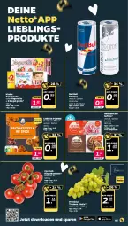 Gazetka promocyjna Netto - Woche 40 - Gazetka - ważna od 05.10 do 05.10.2024 - strona 5 - produkty: Becher, cocktail, eis, kartoffel, kartoffeln, Kinder, kinder schokolade, oder yogurette, red bull, reis, riegel, rispentomaten, schoko, schokolade, Ti, tomate, tomaten, trauben, Yo, yogurette