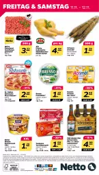 Gazetka promocyjna Netto - Woche 45 - Gazetka - ważna od 12.11 do 12.11.2022 - strona 24 - produkty: actimel, alle artikel ohne dekoration, angebot, Becher, bier, birkel, bresso, danone, dekoration, Dr. Oetker, eis, elle, fleisch, Fleischerei, frischkäse, hackfleisch, hackfleisch gemischt, Käse, mais, pils, pizza, pizza salame, reis, ristorante, ristorante pizza, Schere, snack, störtebeker, tee, teekanne, Ti