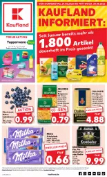 Gazetka promocyjna Kaufland - Prospekt - Gazetka - ważna od 30.08 do 30.08.2023 - strona 1 - produkty: alkohol, angebot, angebote, auer, beere, beeren, beutel, bohne, bohnen, dallmayr, dallmayr prodomo, eis, ente, erde, hartweizen, heidelbeere, heidelbeeren, krombache, krombacher, krombacher pils, milka, milka schokolade, oder radler, pils, prodomo, radler, Schal, Schale, schoko, schokolade, teigwaren, Ti, ZTE