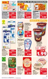 Gazetka promocyjna Kaufland - Prospekt - Gazetka - ważna od 30.08 do 30.08.2023 - strona 19 - produkty: alpro, angebot, angebote, Becher, braten, brustfilet, burger, crème fraîche, dessert, Dr. Oetker, drink, elle, filet, flammkuchen, frucht, fruchtgrütze, garden gourmet, Geflügel, geschnetzeltes, grütze, gyros, hafer, hähnchenbrust, hähnchenbrustfilet, henkel, hummus, ideal zum braten, kuchen, lamm, mac, milch, mit zwiebeln, natur, Ofen, Popp, pudding, purland, pute, Putengeschnetzeltes, quark, Quarki, Quarkriegel, reifen, riegel, schenkel, schoko, snack, snacks, soja, Speck, spielzeug, steinhaus, Ti, vanille, Vegeta, Zelt, zucker, zwiebel, zwiebeln