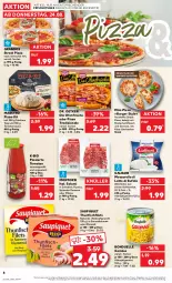 Gazetka promocyjna Kaufland - Prospekt - Gazetka - ważna od 30.08 do 30.08.2023 - strona 8 - produkty: angebot, bio, blume, blumen, bonduelle, burger, di bufala, die ofenfrische, Dr. Oetker, eis, elle, filet, filets, fisch, fleisch, galbani, gewürz, hackfleisch, Käse, latte, milch, montorsi, mozzarella, natur, natura, Ofen, olive, oliven, olivenöl, pizza, pizza tradizionale, rel, rind, rinder, rinderhackfleisch, salami, sauce, saupiquet, snack, sonnenblume, sonnenblumen, thunfisch, Ti, tomate, tomaten, tomatensauce, tradizionale, und gemüse, weichkäse, ZTE