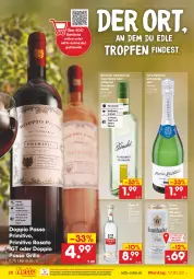 Gazetka promocyjna Netto Marken-Discount - Filial-Angebote - Gazetka - ważna od 22.01 do 22.01.2022 - strona 20 - produkty: alkohol, cabernet, cabernet sauvignon, chardonnay, doppio passo, eis, elle, fisch, fleisch, getränk, getränke, grill, grillo, jahrgangssekt, Käse, krombache, krombacher, krombacher pils, merl, merlot, ndk, ouzo, ouzo 12, passo, pasta, pils, primitivo, reis, rosato, rotwein, sauvignon, sekt, Ti, versandkostenfrei, wein, Weißwein