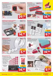 Gazetka promocyjna Netto Marken-Discount - Filial-Angebote - Gazetka - ważna od 22.01 do 22.01.2022 - strona 27 - produkty: akku, angebot, aufbewahrungsbox, batterie, batterien, Bau, Beba, Bohrer-Set, Brille, deka, dell, deo, elle, kamera, kraft, ladekabel, laminat, leds, LG, mac, mikrofaser, Mode, Ria, rwe, speicherkarte, Tapete, Tapeten, Ti, usb, wandhalterung, wasser, weck, ZTE