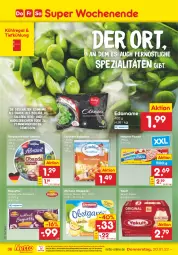 Gazetka promocyjna Netto Marken-Discount - Filial-Angebote - Gazetka - ważna od 22.01 do 22.01.2022 - strona 36 - produkty: baguette, baguettes, bergader, ehrmann, eis, Garten, henglein, ilag, Käse, knoblauch, kräuter, kühlregal, landliebe, LG, mam, ndk, nudel, Nudelgericht, obazda, obst, obstgarten, pfanne, pfannen, pizza, regal, Reibekäse, reis, salat, salate, snack, Spezi, Ti, versandkostenfrei