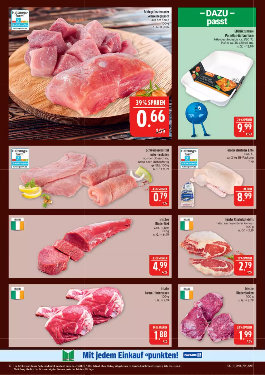 Aktueller Prospekt Marktkauf - Prospekt - von 08.03 bis 14.03.2026 - strona 10 - produkty: axe, braten, deka, eis, ente, filet, gulasch, Haxe, kotelett, küche, Küchen, lamm, natur, nuss, reis, rind, rinder, Rinderbacken, rinderfilet, rouladen, Schal, Schale, schnitzel, schwein, schweine, schweinegulasch, schweineschnitzel, Ti, wein, weine, ZTE