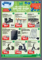 Gazetka promocyjna Marktkauf - Prospekt - Gazetka - ważna od 14.03 do 14.03.2026 - strona 31 - produkty: auer, Bank, batterie, E-Roller, eis, ente, garnitur, Garten, gartenbank, Gartenlounge, glasplatte, gsw, Holz, kissen, kraft, latte, reis, Ria, Roller, scooter, Sitzauflage, Stühl, telefon, Ti, tisch