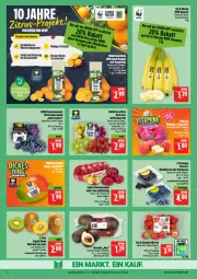 Gazetka promocyjna Marktkauf - Prospekt - Gazetka - ważna od 14.03 do 14.03.2026 - strona 6 - produkty: banane, bananen, beere, beeren, deka, eis, ente, erdbeere, erdbeeren, fleisch, früchte, heidelbeere, heidelbeeren, jumbo, kiwi, Kiwi Gold, Nektar, nektarinen, reis, tafeltrauben, Ti, trauben, wasser, ZTE