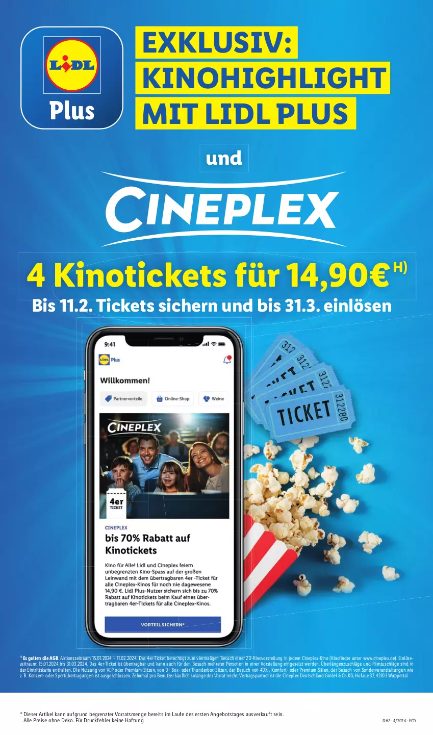 Aktueller Prospekt Lidl - Aktionsprospekt - von 22.01 bis 27.01.2024 - strona 13 - produkty: angebot, cin, eis, erde, reis, Sport, Ti, ZTE