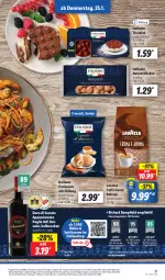 Gazetka promocyjna Lidl - Aktionsprospekt - Gazetka - ważna od 27.01 do 27.01.2024 - strona 43 - produkty: alkohol, angebot, berliner, bohne, bohnen, coupon, Croissant, croissants, eis, italiamo, keks, kekse, lavazza, reis, rotwein, sim, spirituosen, Ti, wein, weine, ZTE