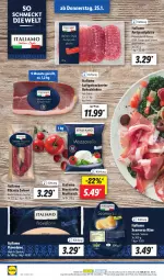 Gazetka promocyjna Lidl - Aktionsprospekt - Gazetka - ważna od 27.01 do 27.01.2024 - strona 44 - produkty: antipasti, asti, eis, italiamo, Käse, latte, mozzarella, ndk, preisvorteil, prosciutto, Prosciutto di Parma, Provolone, reis, rel, rohschinken, salami, Scamorza, Schal, Schale, schinken, schnitten, Ti