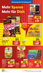 Gazetka promocyjna Lidl - Aktionsprospekt - Gazetka - ważna od 27.01 do 27.01.2024 - strona 48 - produkty: aktionspreis, chips, crunchips, eis, elle, Käse, lorenz, lorenz crunchips, ndk, Ofen, Ofenkäse, pfanne, pfannen, reis, rouge, rougette, rügenwalder, rügenwalder mühle, rum, Schal, Schale, schogetten, teller, Ti, Vegeta, ZTE