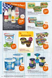 Gazetka promocyjna Tegut - Angebote der Woche - Gazetka - ważna od 30.07 do 30.07.2022 - strona 12 - produkty: Bad, Becher, bio, bio-joghurt, bioland, butter, Dr. Oetker, ehrmann, eimer, ente, flasche, joghur, joghurt, kerrygold, kerrygold extra, kräuter, kräuterbutter, landjoghurt, milch, milram, natur, natura, oder kräuter, Paula, paula pudding, pudding, quark, ring, sac, sahne, schlagsahne, schoko, söbbeke, Ti, vanille, weidemilch