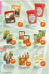 Gazetka promocyjna Tegut - Angebote der Woche - Gazetka - ważna od 30.07 do 30.07.2022 - strona 14 - produkty: Becher, bio, Calcium, dell, drink, eis, elle, erbsen, fertiggericht, filet, filets, flasche, frikadellen, hafer, Mett, natur, natura, Pommersche, rügenwalder, rügenwalder mühle, tee, teewurst, Ti, Tofu, Vegeta, wurst