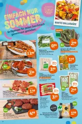 Gazetka promocyjna Tegut - Angebote der Woche - Gazetka - ważna od 30.07 do 30.07.2022 - strona 2 - produkty: Bau, Berger, bio, bio-zucchini, bioland, bratwurst, brötchen, bruzzzler, burger, ente, erbsen, filet, filets, Geflügel, grill, grillfackeln, hamburger, herzberger, ideal für grill, landprimus, LG, mais, natur, naturland, paprika, pfanne, rezept, rind, schwein, schweine, schweinefilet, steak, Ti, wein, weine, wiesenhof, wurst, würstchen, zucchini