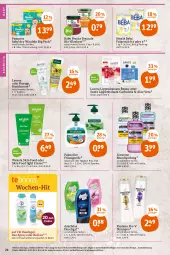 Gazetka promocyjna Tegut - Angebote der Woche - Gazetka - ważna od 30.07 do 30.07.2022 - strona 22 - produkty: aloe vera, aqua, baby-dry, balsam, Beba, bio, Calendula, creme, deo, deo spray, duschdas, duschgel, flasche, flüssigseife, folgemilch, freche freunde, handcreme, kneipp, kosmetik, lavera, LG, Lippenbalsam, listerine, milch, mundspülung, natur, naturkosmetik, nestlé, olive, palmolive, pampers, pantene, pantene pro-v, pro-v, Roller, SANTE, Seife, shampoo, spülung, telefon, Ti, uhr, weleda, windeln